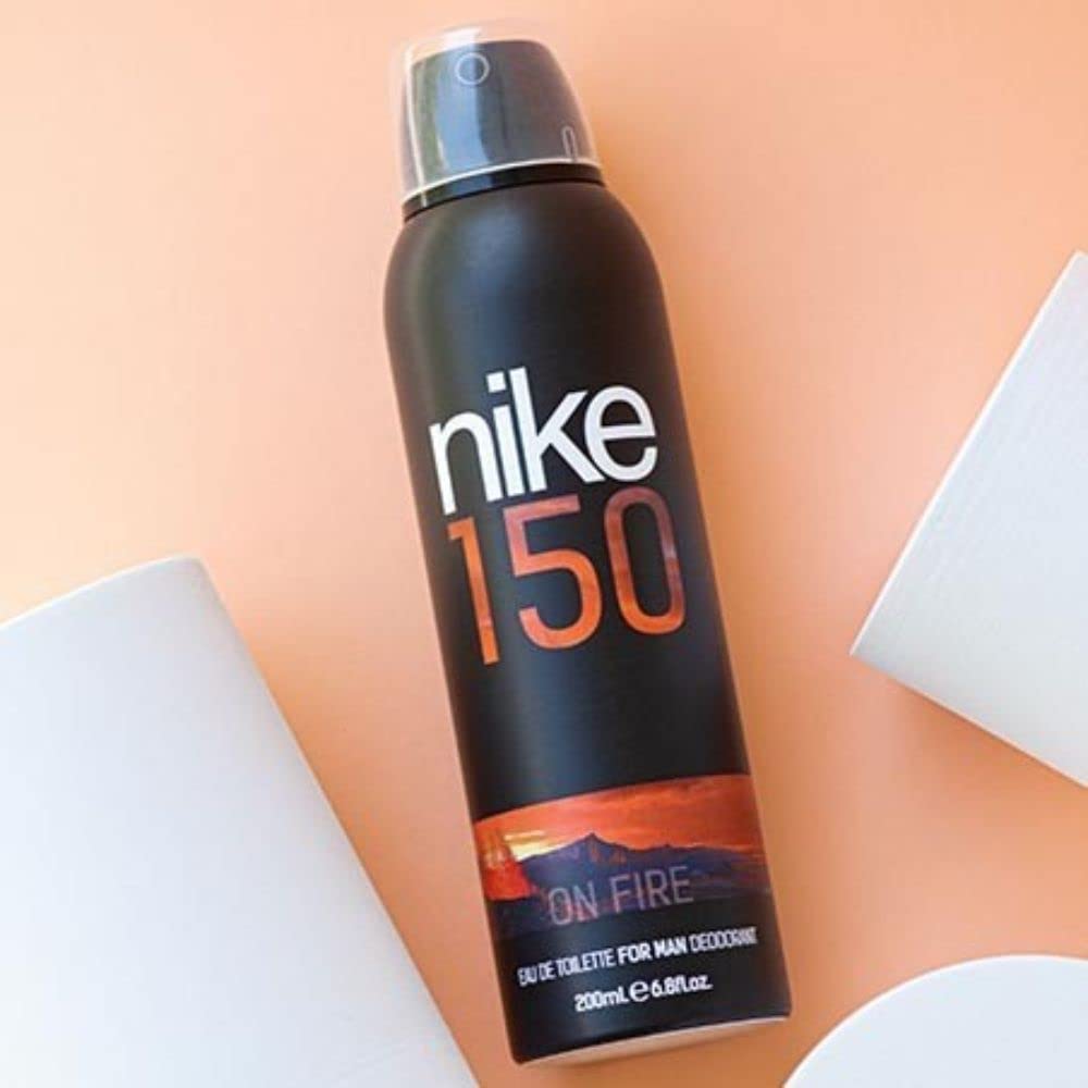 Nike On Fire 150 Deodorant for Men , Eau De Toilette ,200ML