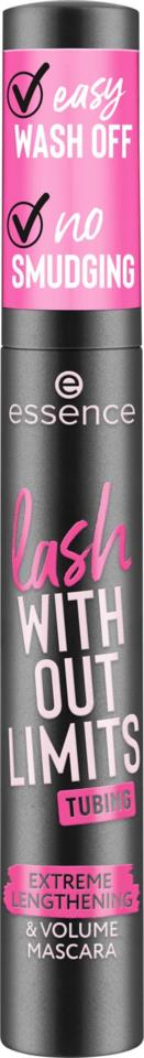 Essence Lash Without Limits Extreme Lengthening & Volume Mascara - 04 Black Tubing - 13ml