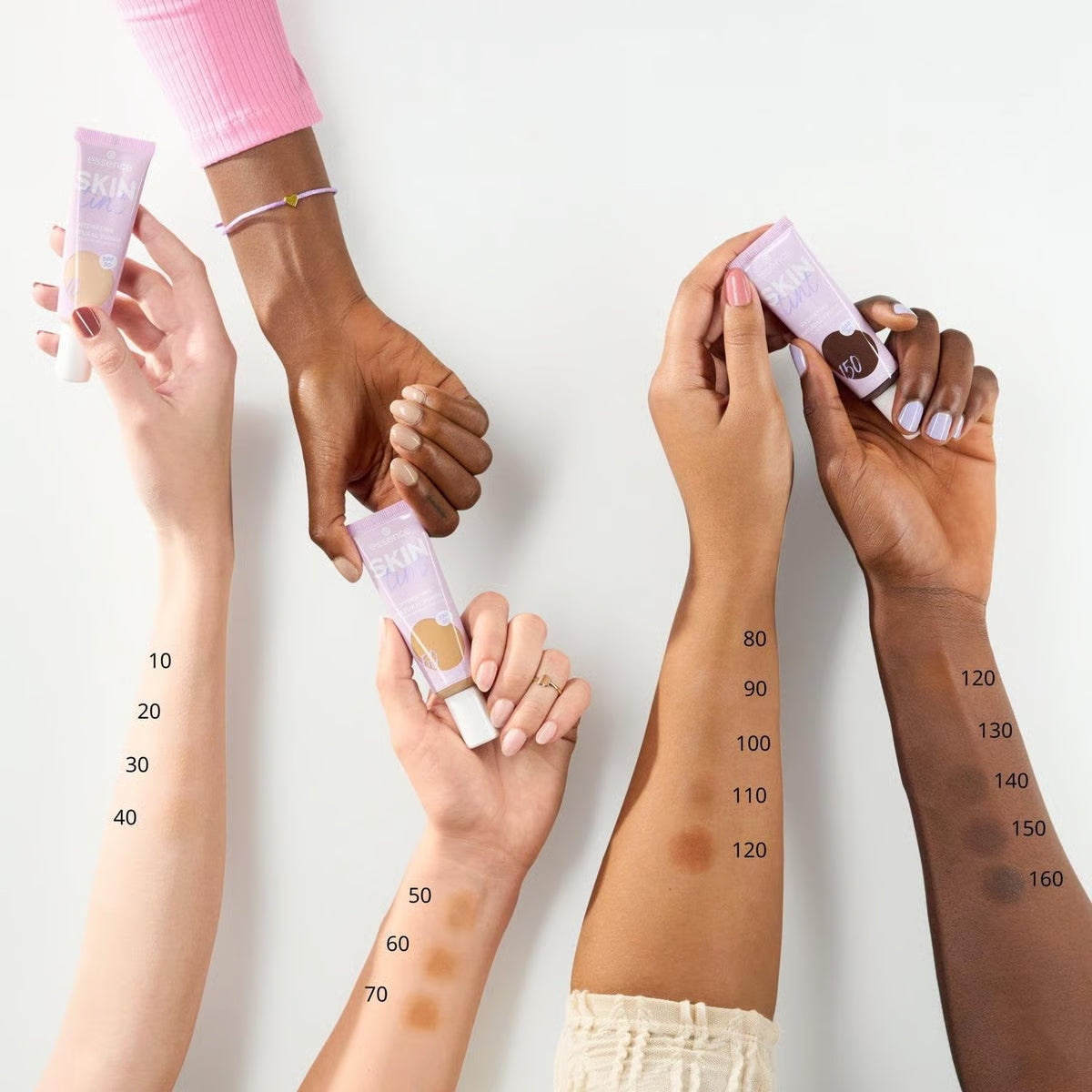 Essence Skin Tint Hydrating Foundation SPF 30 - Shade 40 - 30ml