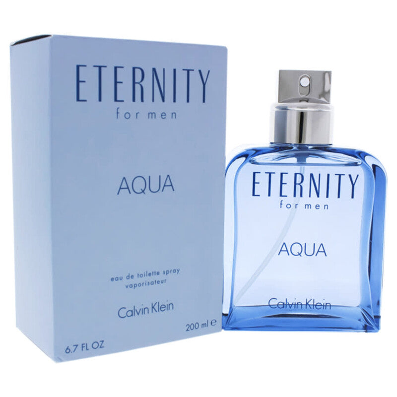 Eternity Aqua by Calvin Klein for Men - Eau de Toilette - 200ml