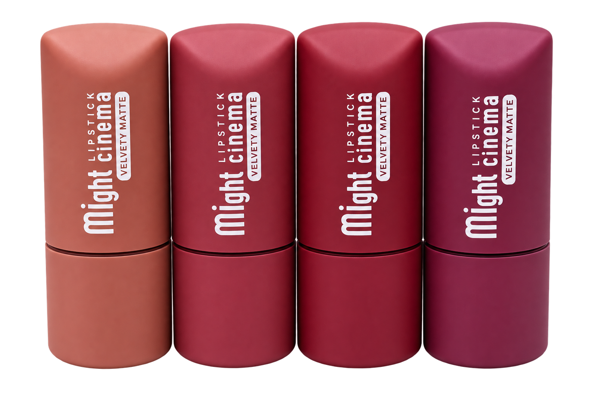 Set A - Might Cinema Lipstick Velvety Matte Elegance Lips