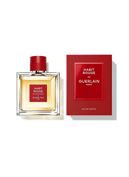 Habit Rouge by Guerlain for Men - Eau de Parfum - 100ml