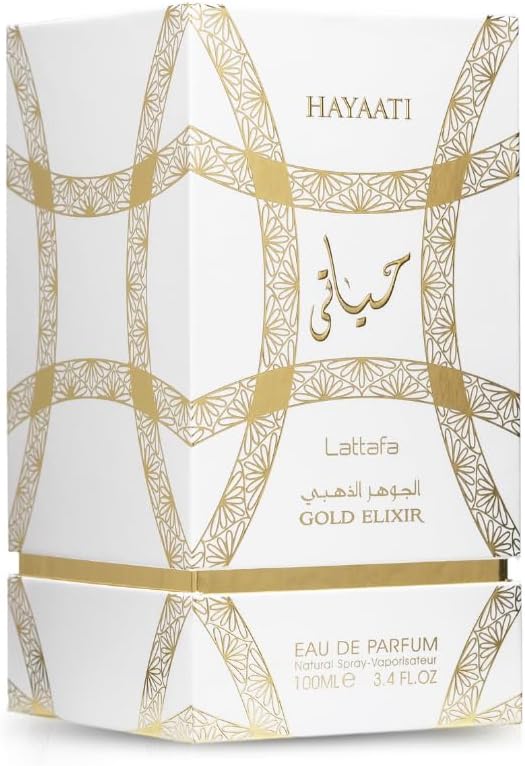 Hayaati Gold Elixir by Lattafa for Unisex - Eau de Parfum - 100ml