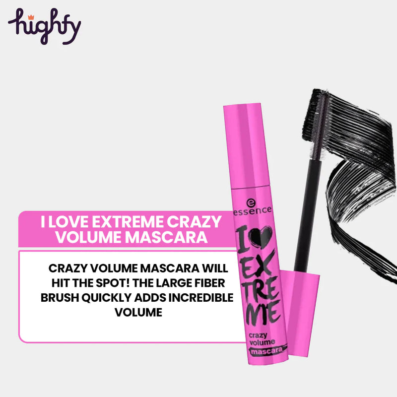 Essence I love Extreme Crazy Volume Mascara - Black