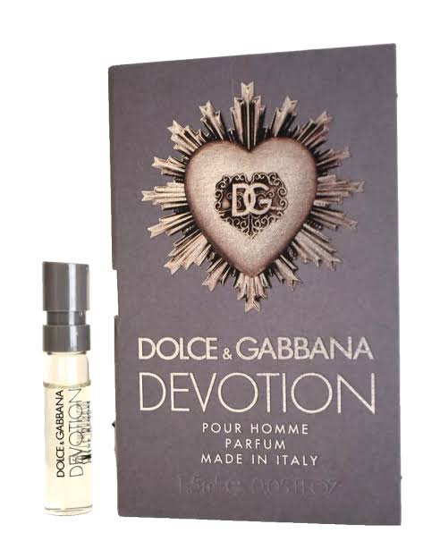 Devotion Pour Homme by Dolce & Gabbana for Men - Eau de Parfum - 1.5ml (Sample) (1 Pc)