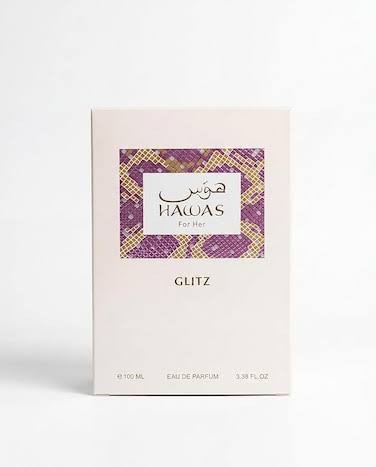 Hawas Glitz by Rasasi for Women - Eau de Parfum - 100ml