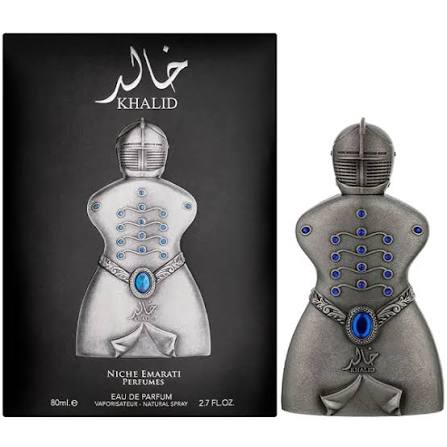 Niche Emarati Khalid by Lattafa for Unisex - Eau de Parfum - 80ml