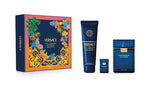 Eau Fraiche Extreme Gift Set by Versace for Men - Eau de Parfum - Set (100ml + 5ml + 150ml Shower Gel)