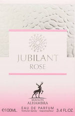 Jubilant Rose by Maison Alhambra for Women - Eau de Parfum - 100ml