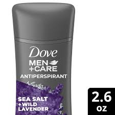 Dove Men+Care Antiperspirant, Relaxing, Sea Salt + Wild Lavender Deodorant Stick,74gm