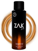 Zak Tobacco Vanilla Perfume Spray for Men - Eau De Toilette- 175ml