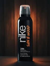 Nike Sun & Wood Man Deodorant Spray 24H, Eau De Toilette , 200ML