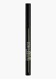 Maybelline Tattoo Studio Ink Pen Eyeliner, Waterproof & Smudge Resistant Liner, Up to 24 Hours Eye Makeup Wear, Jet Black,