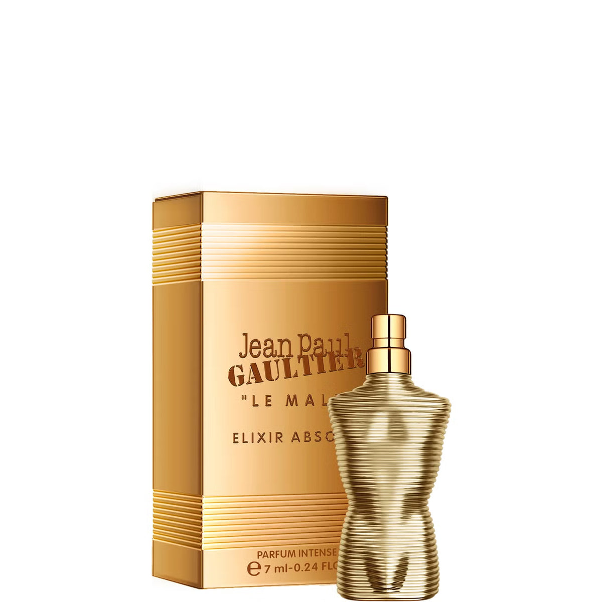 Le Male Elixir Absolu by Jean Paul Gaultier for Men - Parfum Intense - 7ml (Travel Size) Flacon
