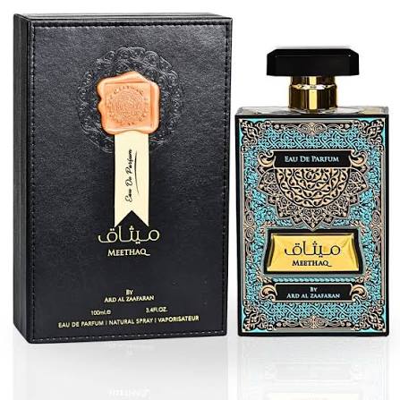 Meethaq by Ard Al Zaafaran for Unisex - Eau de Parfum 100ml