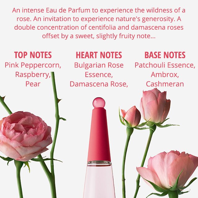 L'Eau d'Issey Rose Rose Issey Miyake for Women -EDP Intense