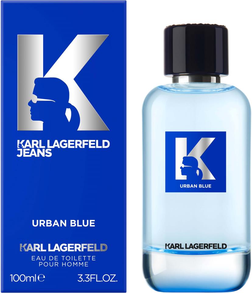 Jeans Urban Blue by Karl Lagerfeld for Men - Eau de Toilette - 100ml