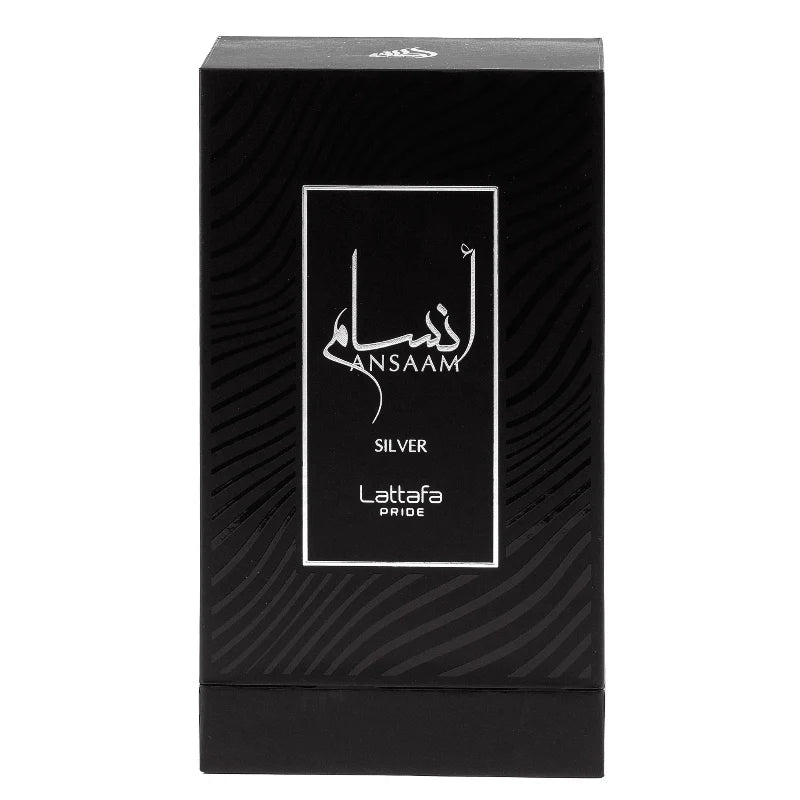 Ansaam Silver by Lattafa "pride" for Men - Eau de Parfum - 100ml