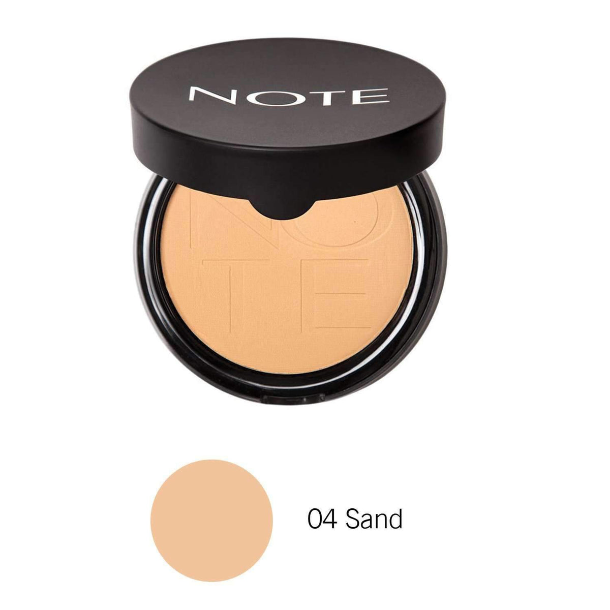 Note Luminous Silk Compact Powder - (Sand 04)