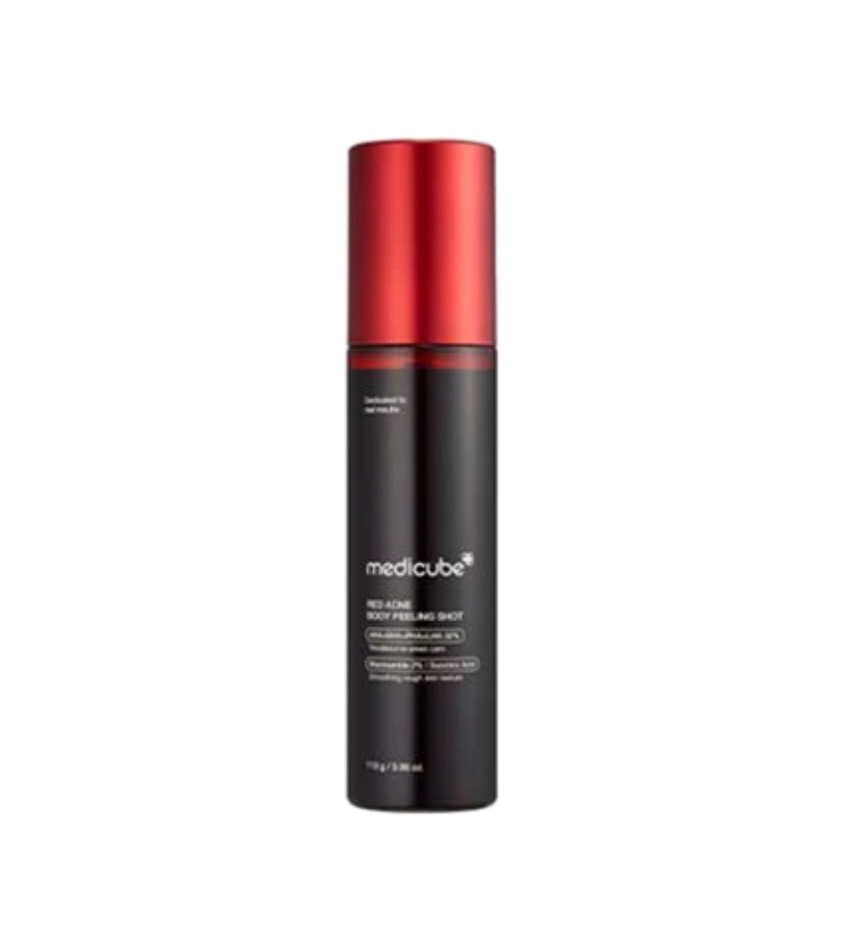 - Red - Body Acne Peeling Shot Red Acne Body Peeling Shot by Medicube - ميديكيوب غسول لتقشير الجسم وعلاج حب الشباب