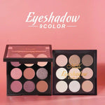M.N Eyeshadow Palette 9 Color No. E4114 (B)