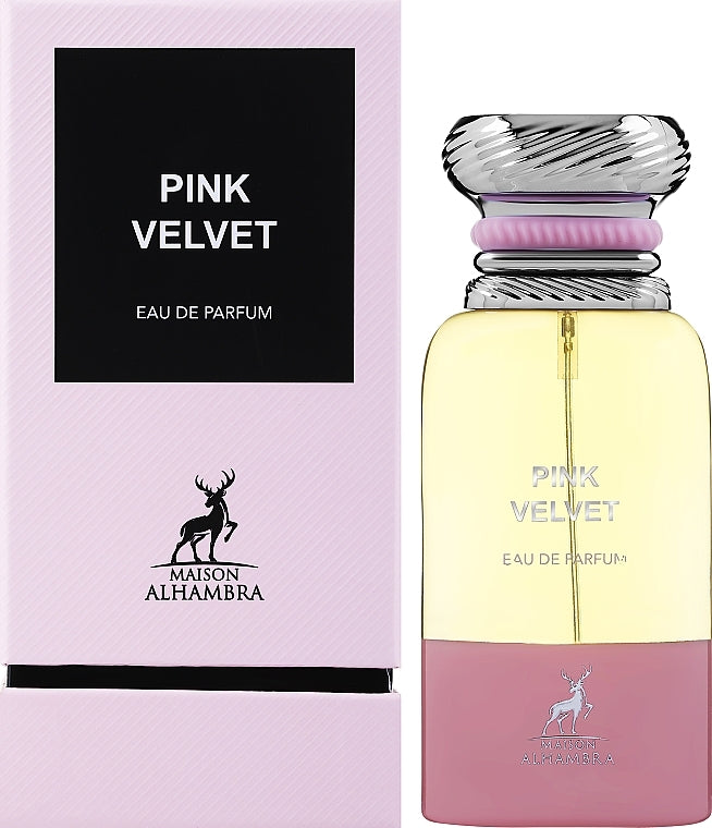 Maison Alhambra Pink Velvet for Women - Eau De Parfum - 80ml