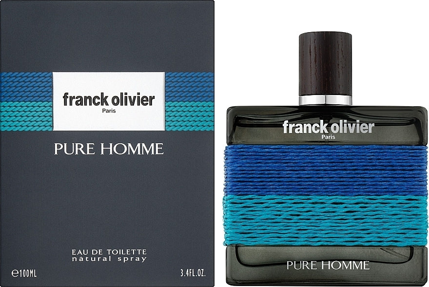Franck Olivier Pure Homme for Men - Eau de Toilette - 100ml