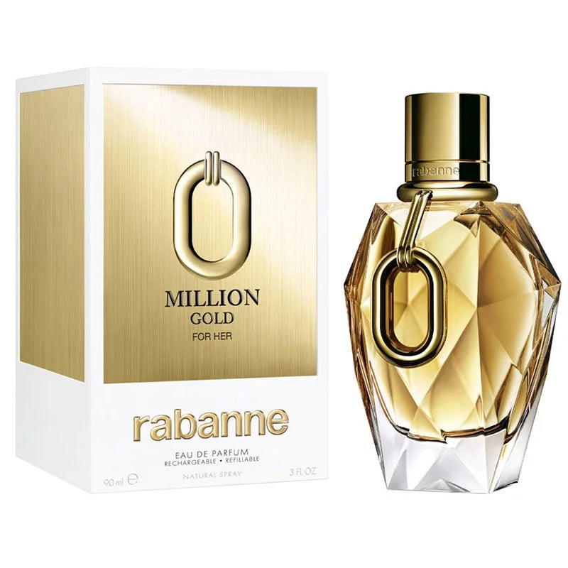 Million Gold by Rabanne for Women - Eau De Parfum - 90ml