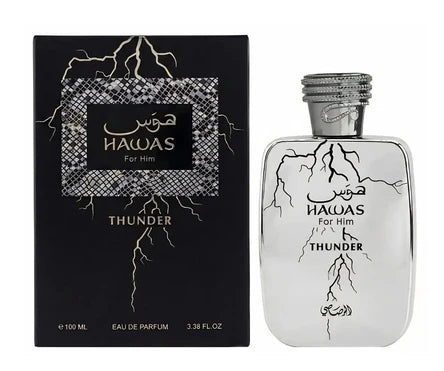 Hawas Thunder by Rasasi for Men - Eau de Parfum - 100ml