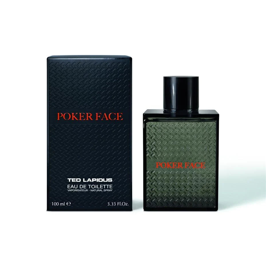 Poker Face by Ted Lapidus for Men - Eau de Toilette - 100ml