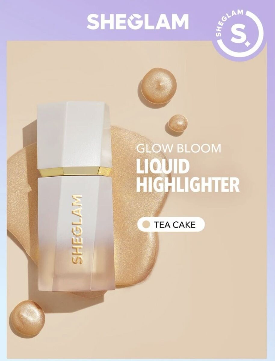 Sheglam Glow Bloom Liquid Highlighter - Shade : Tea Cake