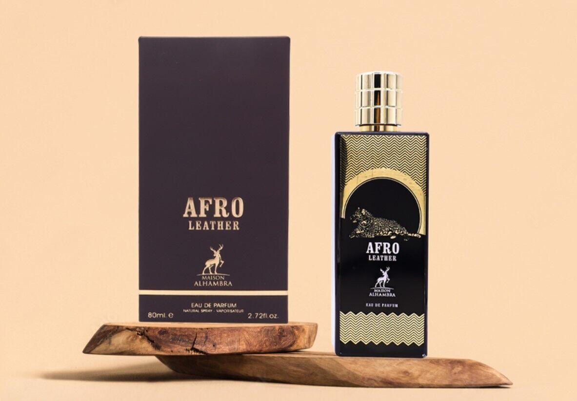 Maison Alhambra Afro Leather for Unisex - Eau De Parfum - 80ML