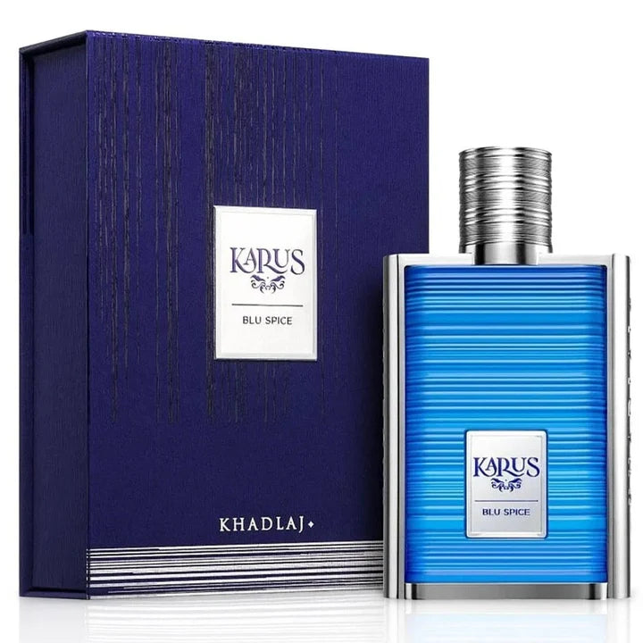 Khadlaj Karus Blue Spice for Men - Eau De Parfum - 100ml