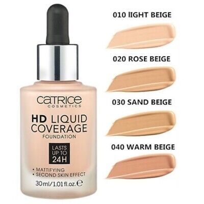 Catrice HD Liquid Coverage Foundation Lasts UP To 24H - 020 Rose Beige