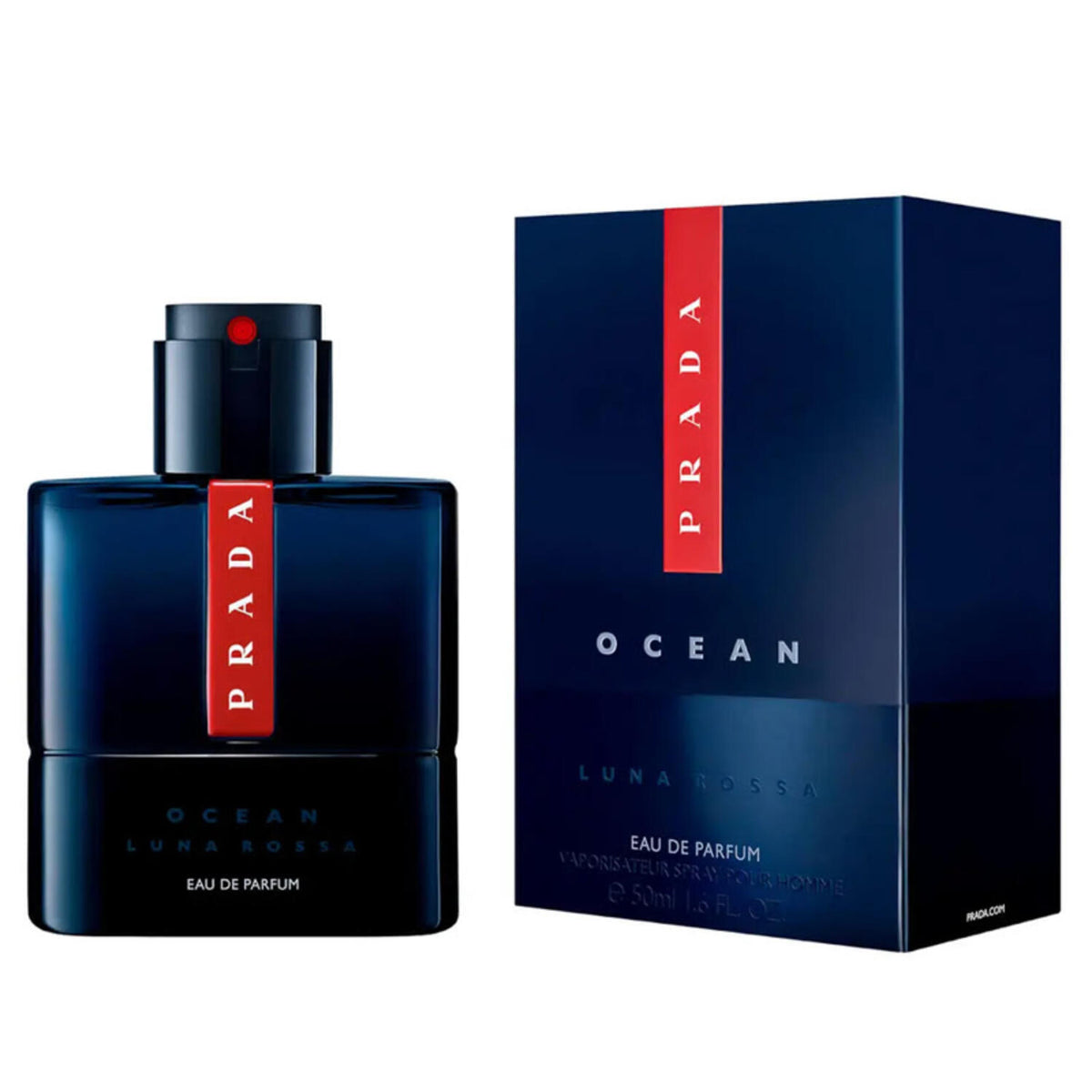 Luna Rossa Ocean by Prada for Men - Eau de Parfum - 50ml