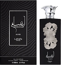 Ansaam Silver by Lattafa "pride" for Men - Eau de Parfum - 100ml