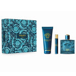 Versace Eros for Men - Parfum - Gift Set 3 Pcs (100ml Parfum + 10ml Parfum + Shower Gel)