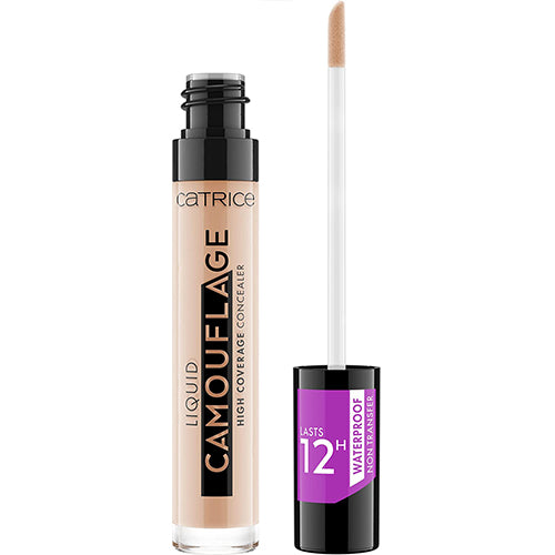 Catrice | Liquid Camouflage High Coverage Concealer | Ultra Long Lasting Concealer | Oil & Paraben Free | Cruelty Free (010 | Light Natural)