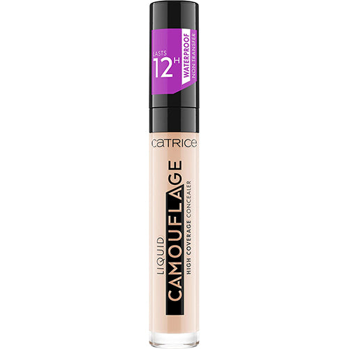 Catrice | Liquid Camouflage High Coverage Concealer | Ultra Long Lasting Concealer | Oil & Paraben Free | Cruelty Free (010 | Light Natural)