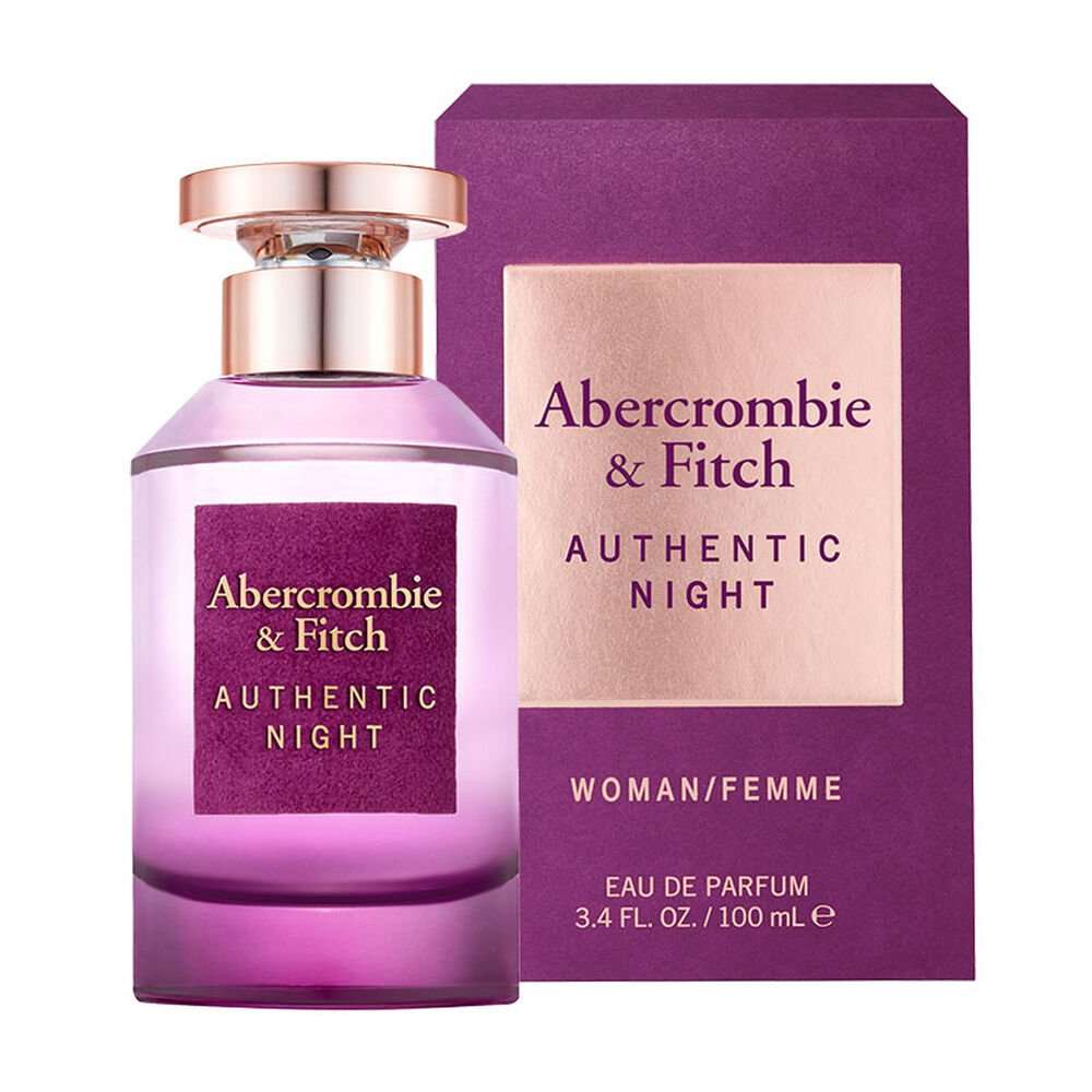 Authentic Night by Abercrombie & Fitch - EDP - For Women - 100ml