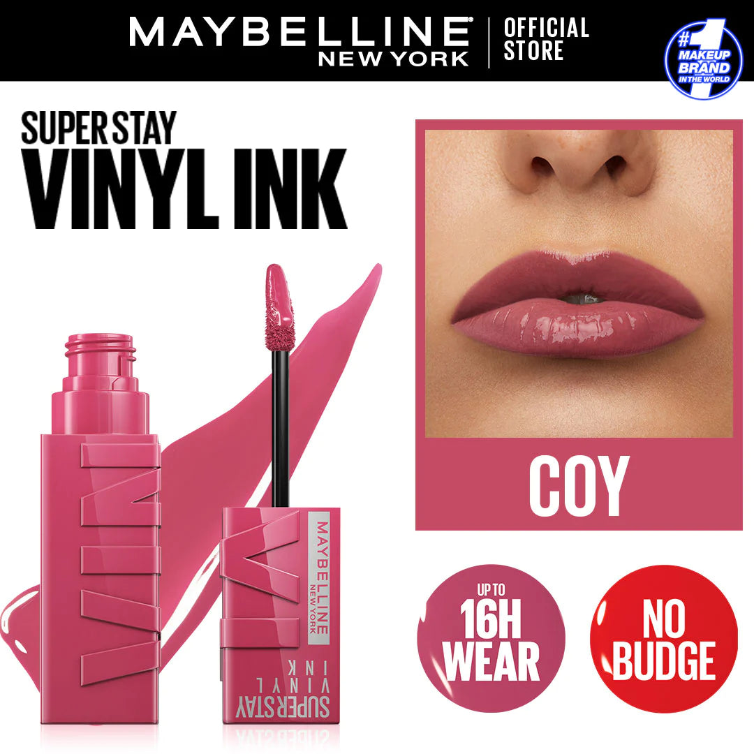 Maybelline Super Stay Vinyl Ink Longwear Liquid - Lipcolor Coy 20