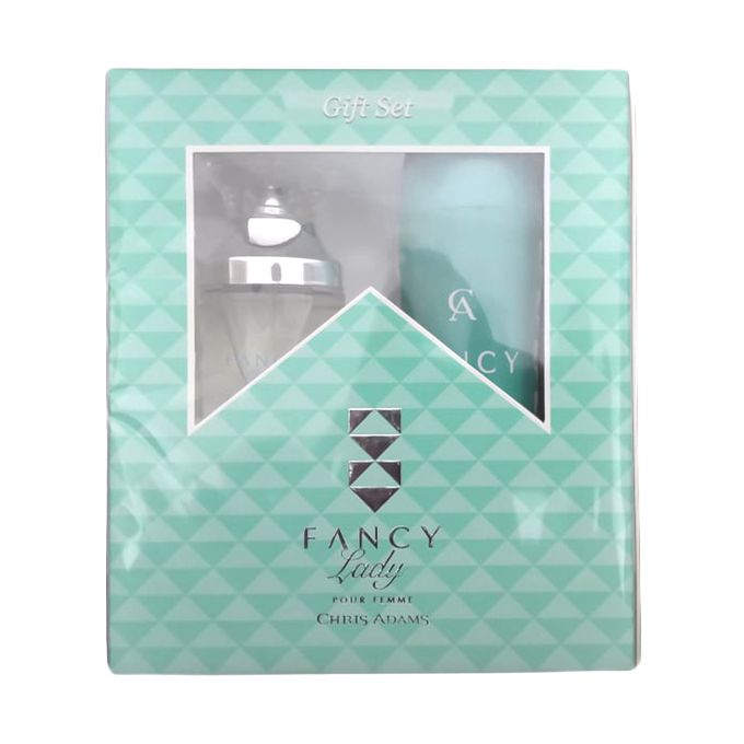 Chris Adams Fancy Lady Gift Set For Women - Eau De Toilette - 75 Ml + Body Spray - 200 Ml