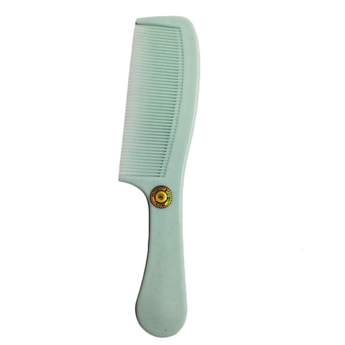 Plastic Hair Comb - Lime Green