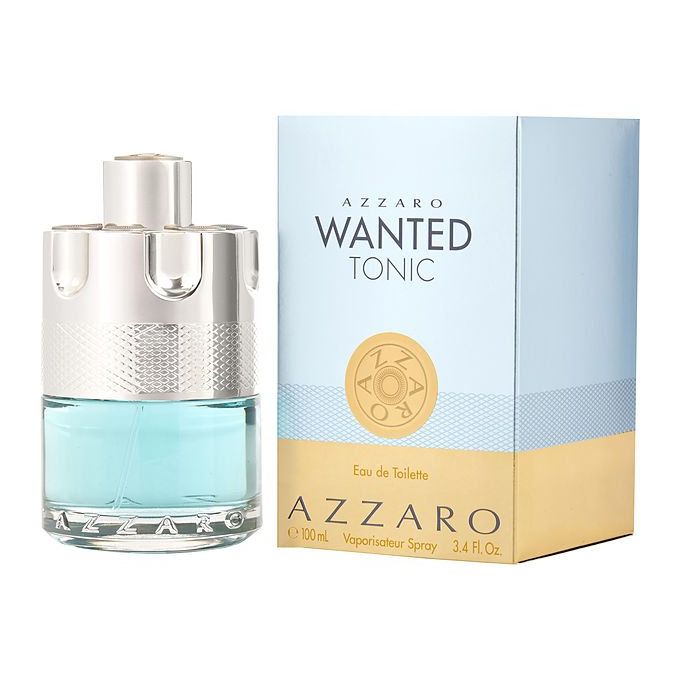 Azzaro Wanted Tonic For Men - Eau De Toilette - 100 Ml