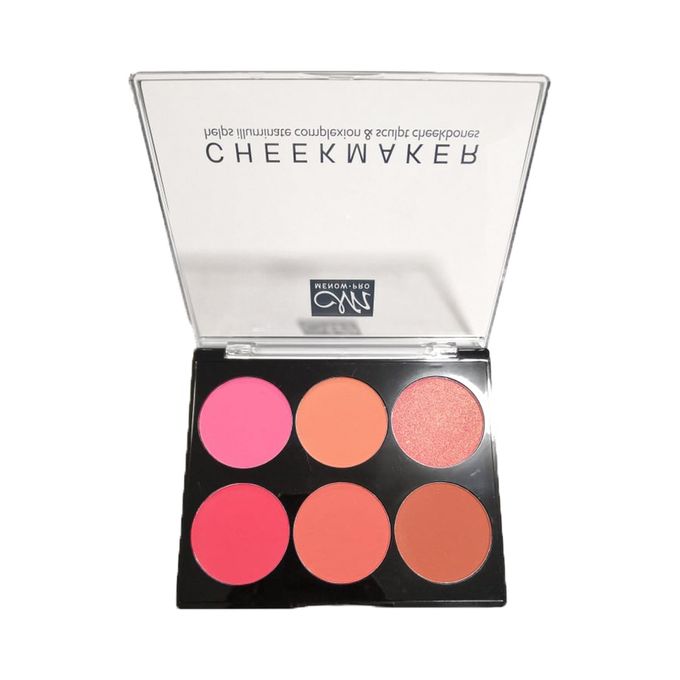 Me Now Cheek Maker Blusher Palette by Me Now - 6 Colors - G