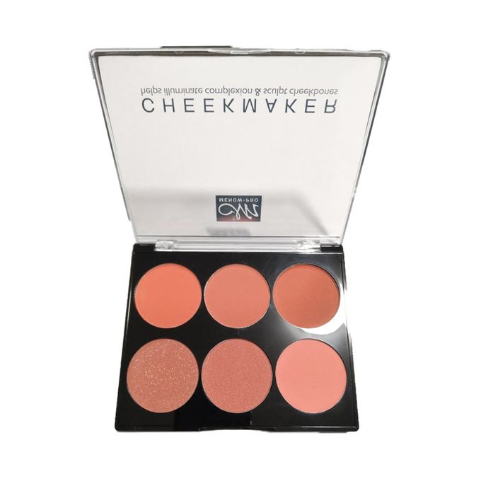 Me Now Cheek Maker Blusher Palette by Me Now - 6 Colors - D