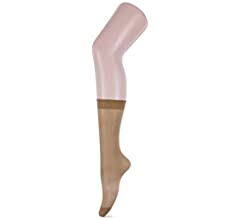 Silvy Pack Of 1 Pairs Of Silvy Knee High Stretch Socks Beige 2