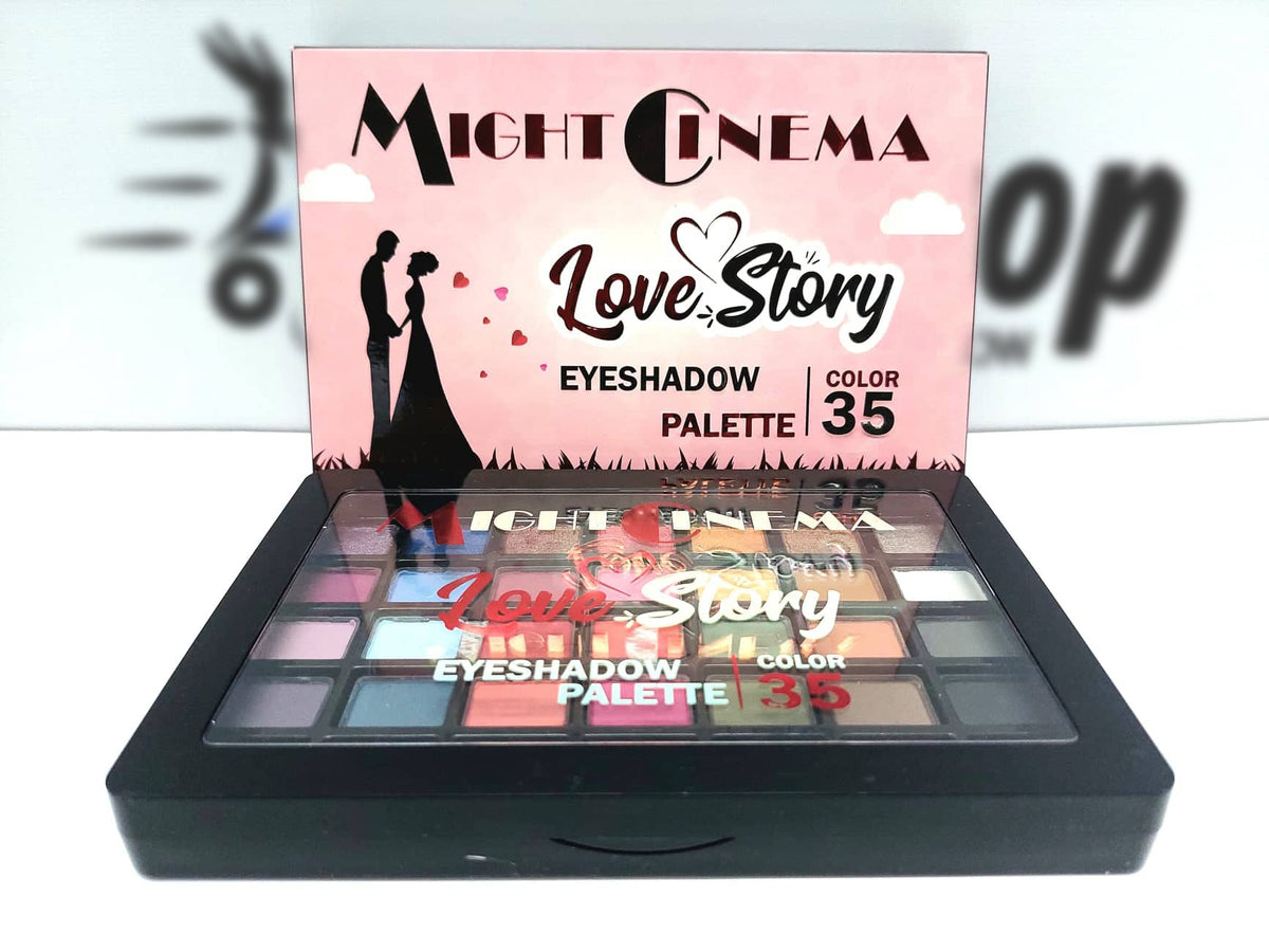 Love Story Eyeshadow Palette by Might Cinema- 35 Color - No : 1144