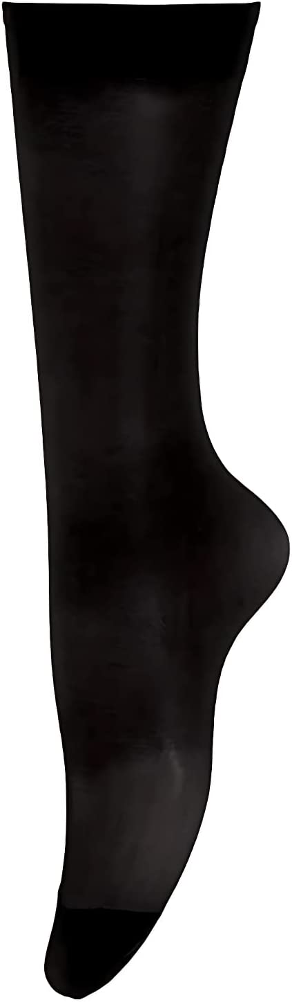 Silvy Pack Of 6 Pairs Of Silvy Knee High Stretch Socks Black