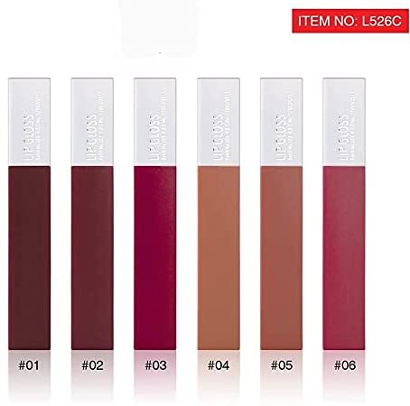 Me Now Moisturizing Lip Gloss By UP To 16H - 12Pcs - A